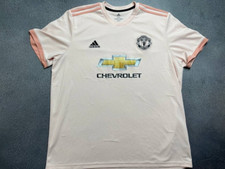 Manchester United 2018/2019 Away Football Shirt Soccer Jersey Size 2XL