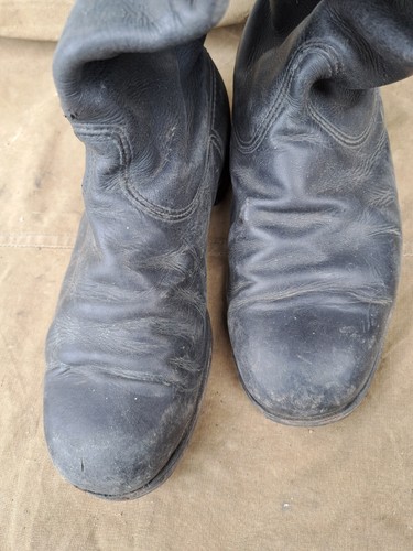 Botas cromadas de oficial ruso soviético Segunda Guerra Mundial talla 41 - Imagen 2 de 13