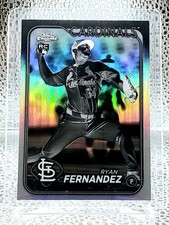 Ryan Fernandez RC 2024 Topps Chrome Update Negative Refractor #USC115 Cardinals 