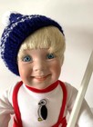 Danbury Mint Exclusive Porcelain Doll - HOCKEY PLAYER MARK by Elke Hutchens — photo 3