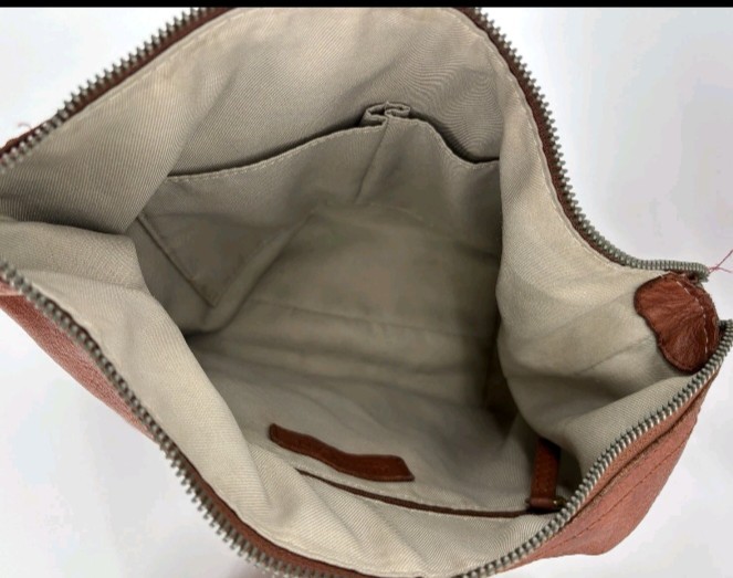 American Leather Co Dayton Crossbody Bag Women’s Brown Leather Adjustable Strap