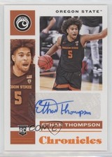 2021-22 Chronicles Draft Picks Rookie Signatures Orange Ethan Thompson Auto 1n2n