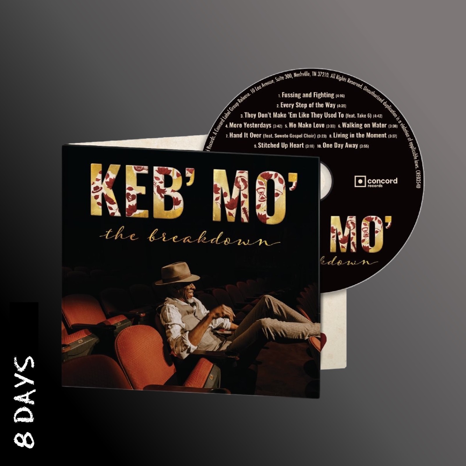Keb' Mo' - The Breakdown - CD - Presale Ships By 21/8/26
