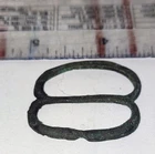Original Civil War Era Oval Metal Militaria Belt Buckle Relic
