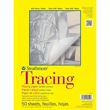 Strathmore (370-11 300 Series Tracing Pad, 11"x14", 50 Sheets , White