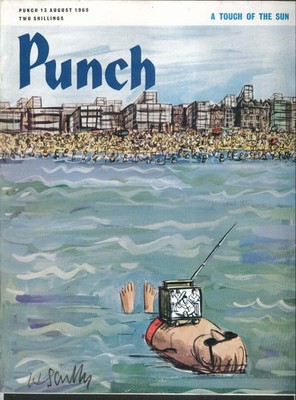 PUNCH Alan Brien John Taylor William Davis Basil Boothroyd 8/13 1969