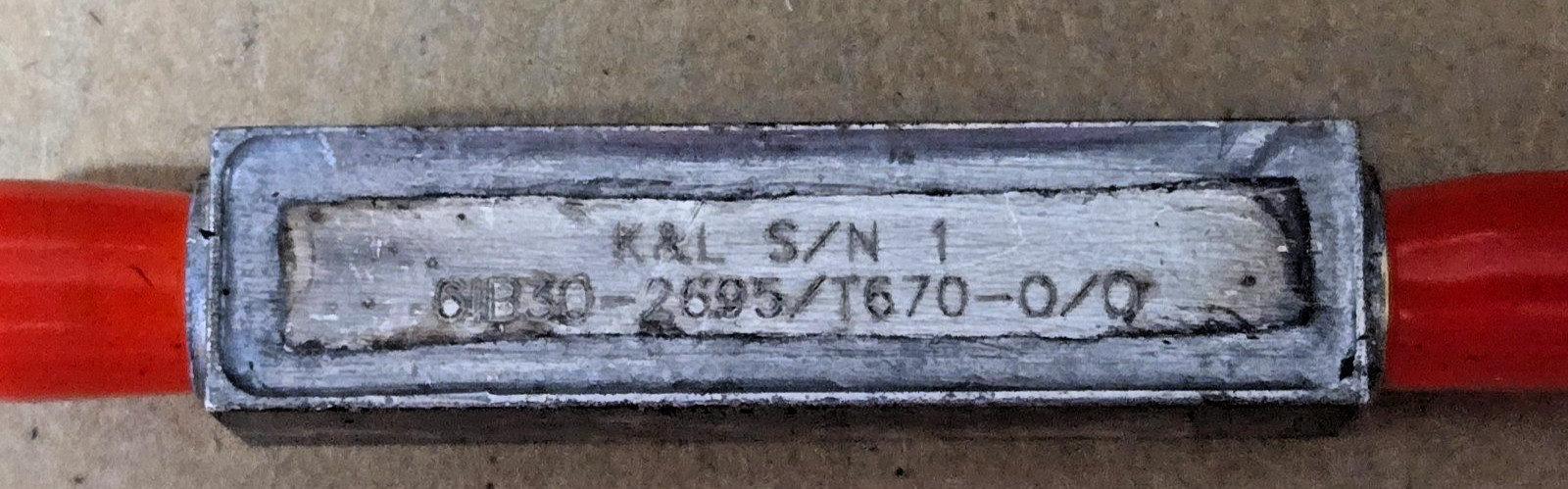 K&L 6IB30-2695/T670-O/O High Pass Filter 2.4 GHz SMA VNA Tested