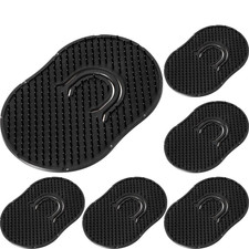 Boao 6 Packs Soft Portable Pocket Palm Combs, Shampoo Comb, Massager Hair Brush,
