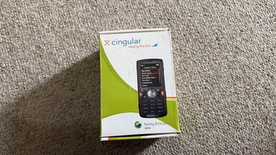 Sony Ericsson W810i Black Orange Cingular Version NEW
