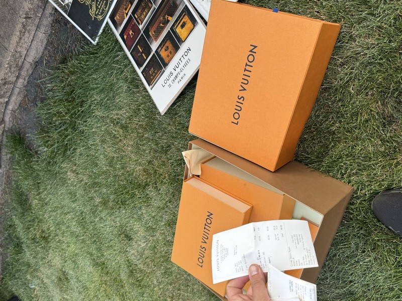Louis Vuitton Empty Box Lot 13 Authentic LV Boxes + 3 Shopping Bags Storage