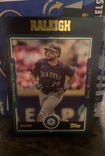 2025 Topps Archives - 2005 Topps Cal Raleigh #286 Black Foilboard