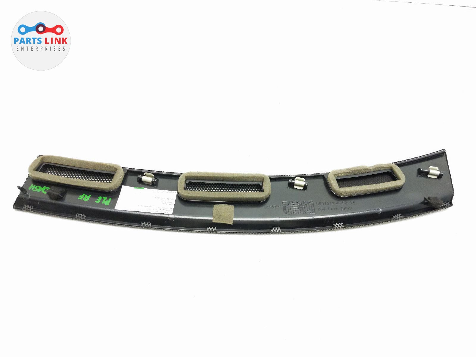 2008-14 FERRARI CALIFORNIA FRONT RIGHT DASH MESH TRIM DEFROST GRILL MOLDING F149
