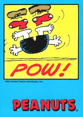 1992 Pro Sport Specialties Peanuts  #148 Pow!  