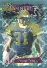 1995 Finest #134 George Teague - FB