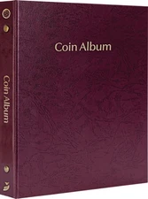 Whitman Prestige™ Coin Album - Universal (Burgundy)