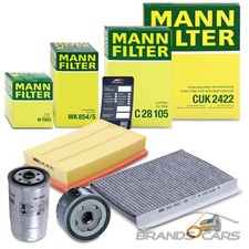 MANN-FILTER INSPEKTIONSPAKET FILTERSATZ B FÜR FIAT STILO 1.9 JTD D BJ 03-08