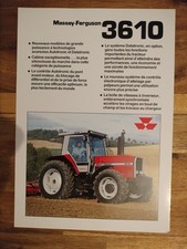 Fiche Technique Massey Ferguson Tracteur MF 3610