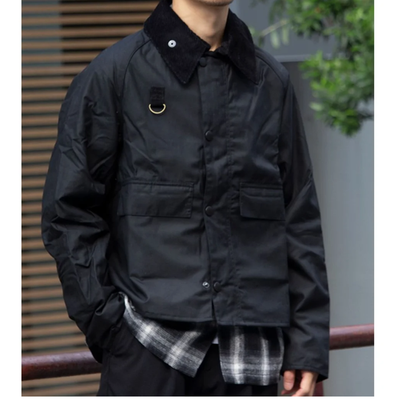 Olive ~ Barbour Spey Waxed Jacket MSRP$465 British Heritage | eBay