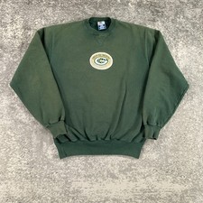 VTG Green Bay Packers Sweatshirt Mens Large L Champion 90s USA Made Super Bowl