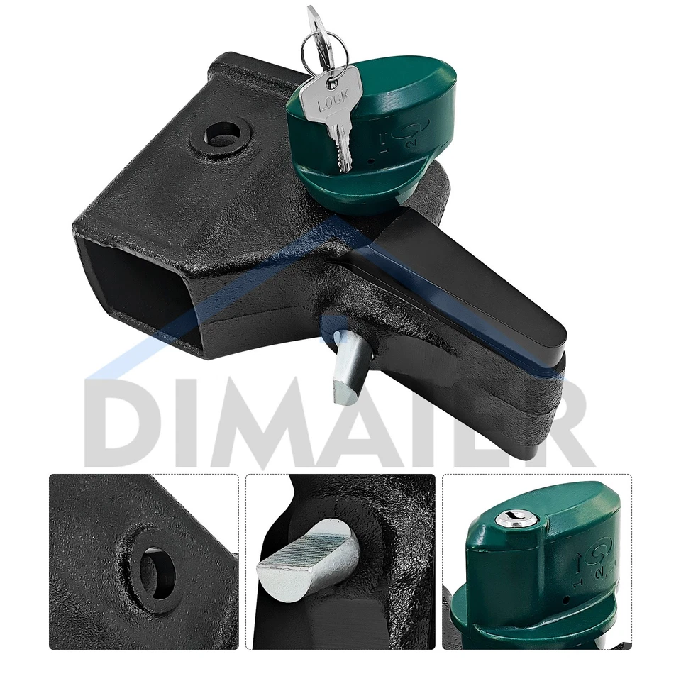 Receptor de engate de reboque de reboque LR040248 para Land Rover LR3, LR4, Range Rover Sport - Imagem 3 de 4