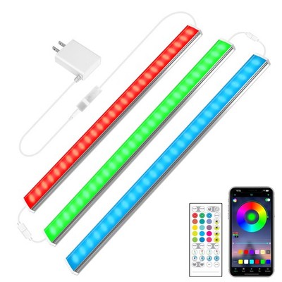 Luces LED Para Gabinete 3 Piezas Ultra Delgadas Con Control Por App Pro