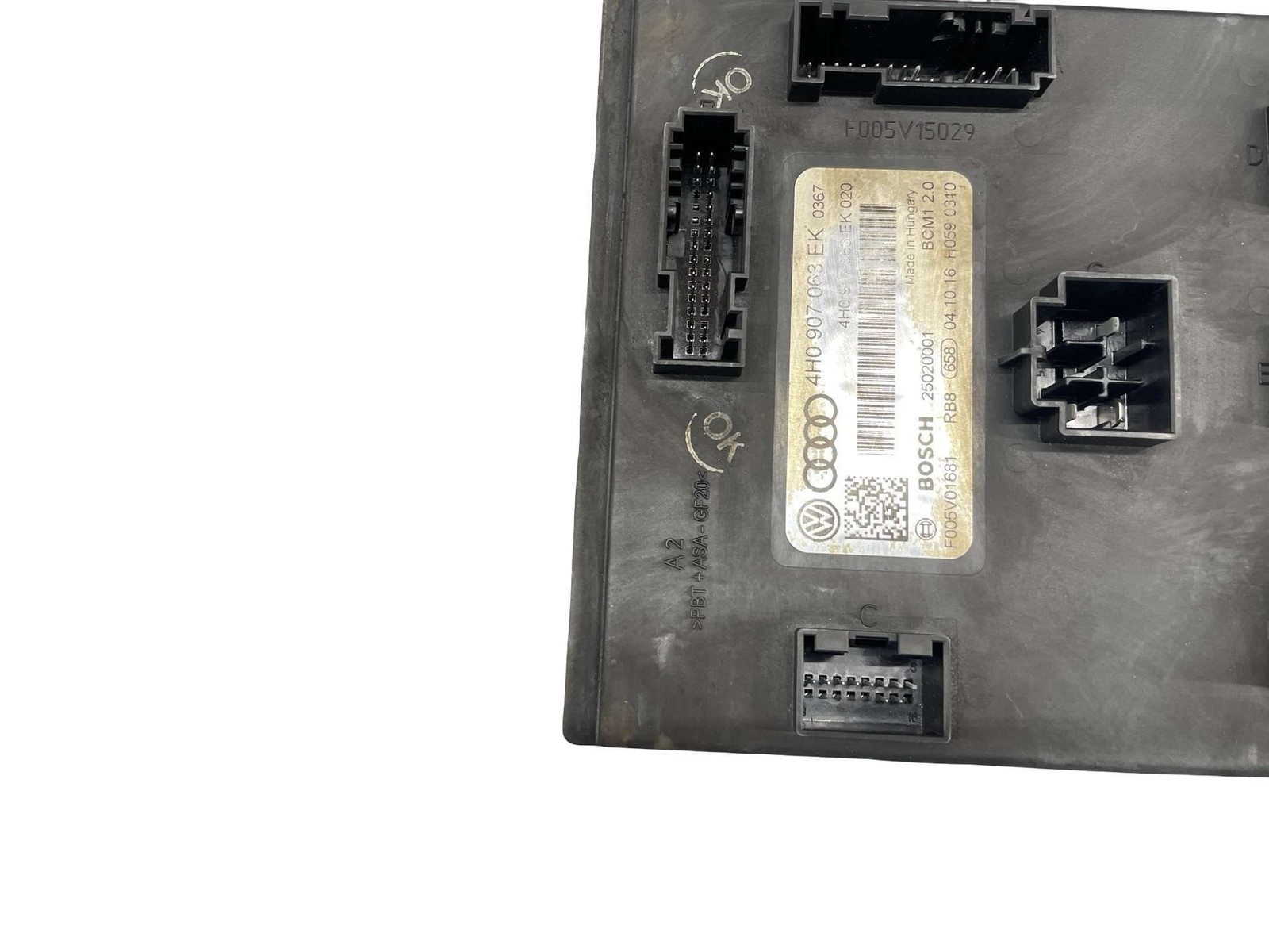 Lamborghini Huracan Onboard supply control module P/N 4H0907063EK