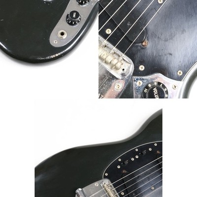 Used Fender Mustang Black, manufactured in 1977 and 1978. | eBay