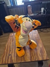 Fisher-Price Tumble Time Tigger H1567 Vintage Plush Untested Corrosion Used