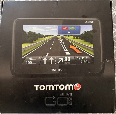TomTom GO LIVE 1000 Navigationssystem Schwarz TOP Zustand