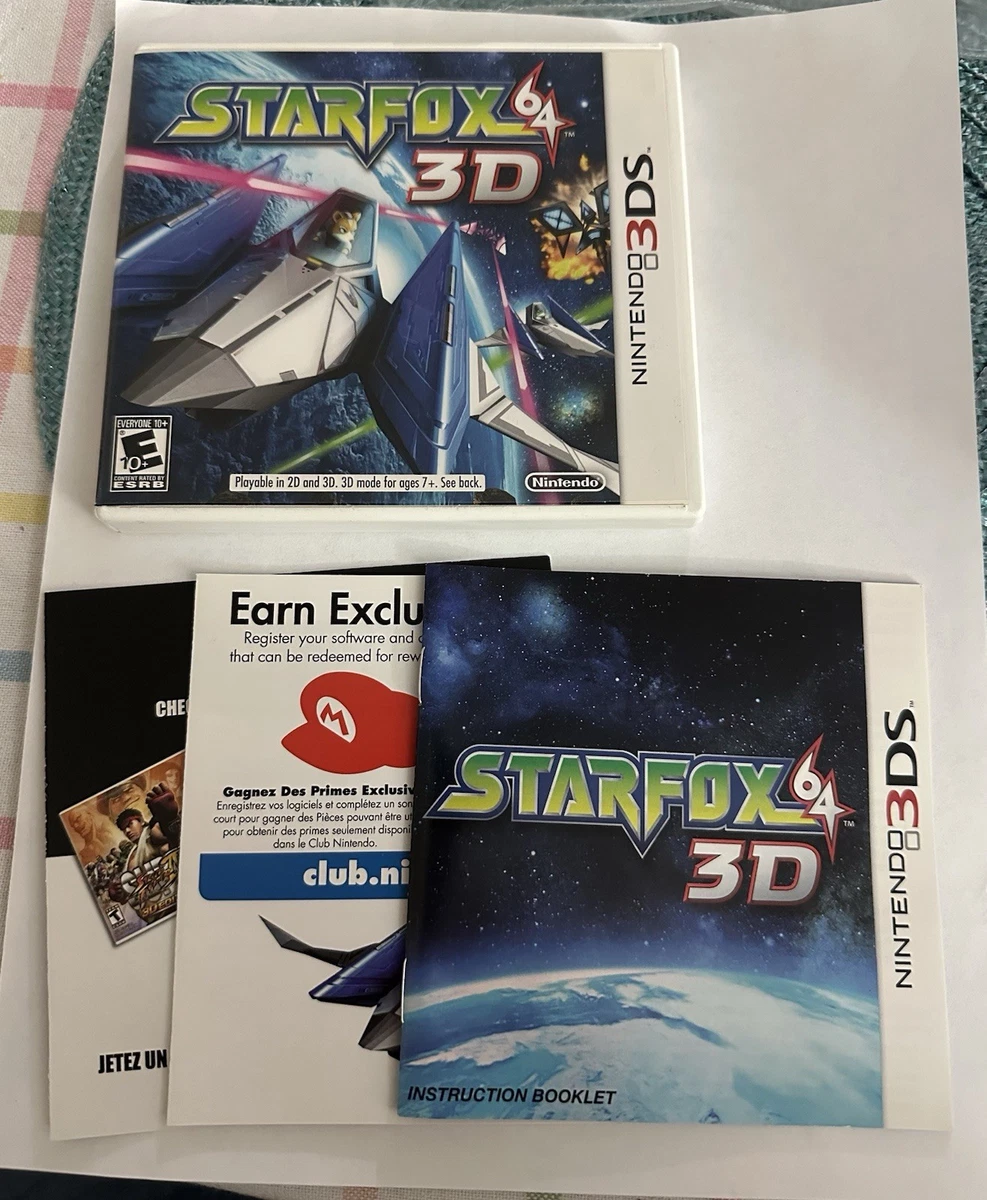 Nintendo Star Fox 64 3D Video Games for sale | eBay