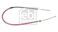Febi Bilstein Seilzug, Feststellbremse Hinten Links Passend FüR Nissan Renault