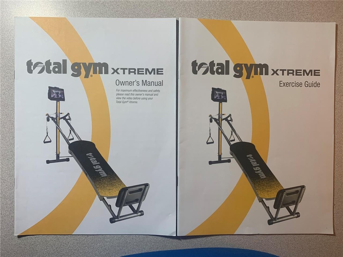 Total Gym Xtreme Exercise Guide and Manual