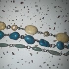 Turquoise Green Jasper Three Strand Bracelet  — photo 4