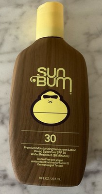   Sun Bum SPF 30 Premium Moisturizing Sunscreen Tan Tanning Lotion Cream 8 Oz