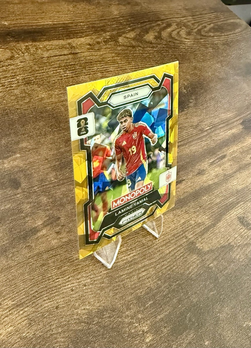 2026 Panini Prizm Monopoly FIFA World Cup Lamine Yamal Gold