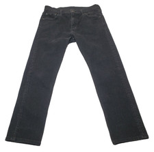 Levis Strauss 510 Black Jeans Mens 30x30 30x26.5 Actual SKINNY Denim Stretch