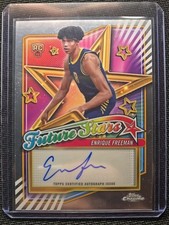 Enrique Freeman Future STARS Autograph Card 2024- 2025