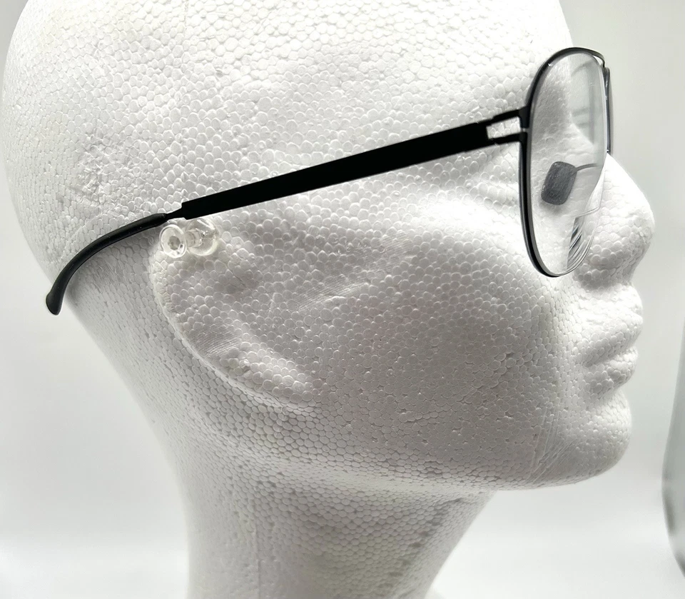 MIKITA NO. 1 marco de gafas Sun Dixon negro mate 57-13-140 Alemania estuche y tela Foto 3 de 4