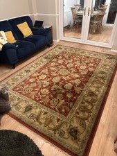 Vintage Royal Agra 100% New Zealand Wool Rug Carpet 280x200cm Egyptian Made