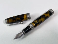 Jean Pierre Lepine Indigo Fountain Pen Made In France rare limited