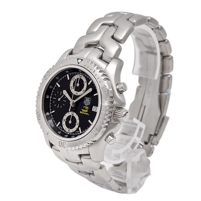  Tag Heuer Link Chronograph Ayrton Senna Model 4000 Pieces Limitedct2115.Ba0550