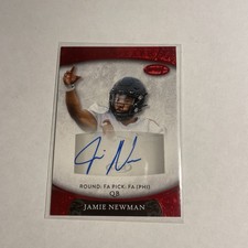 2021 Sage Aspire Jamie Newman #ASP-85 Rookie Auto Red