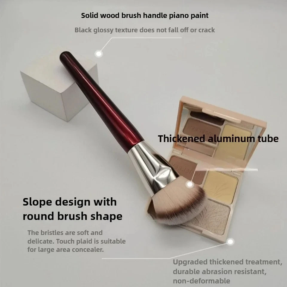 BK BEAUTY BRUSHES - 101 CONTOURED FOUNDATION BRUSH - Contoured Foundation Brush - Image 3 of 4
