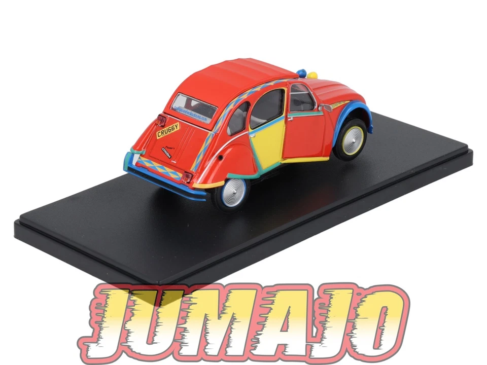 2CVAP64 Voiture 1/43 ELIGOR Auto plus : CITROEN 2CV n°22 Cubiste Picasso - Photo 3/4