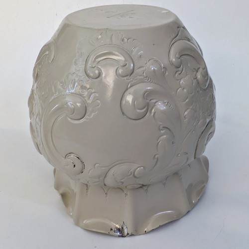 Barnby & Rust Of Hull Silberschmiede Jugendstil Vase England 4" hoch bemalt - Bild 7 von 14
