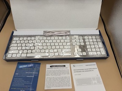 Rechargeable 110 Key Wireless Rf Keyboard | eBay