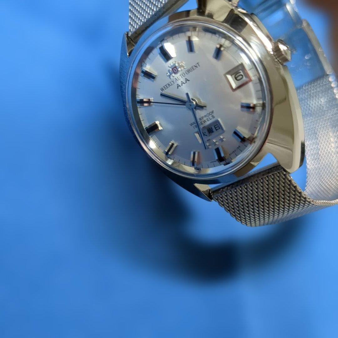 [ item] Automatic watch ORIENT Weekly Auto AAA 70… - image 6