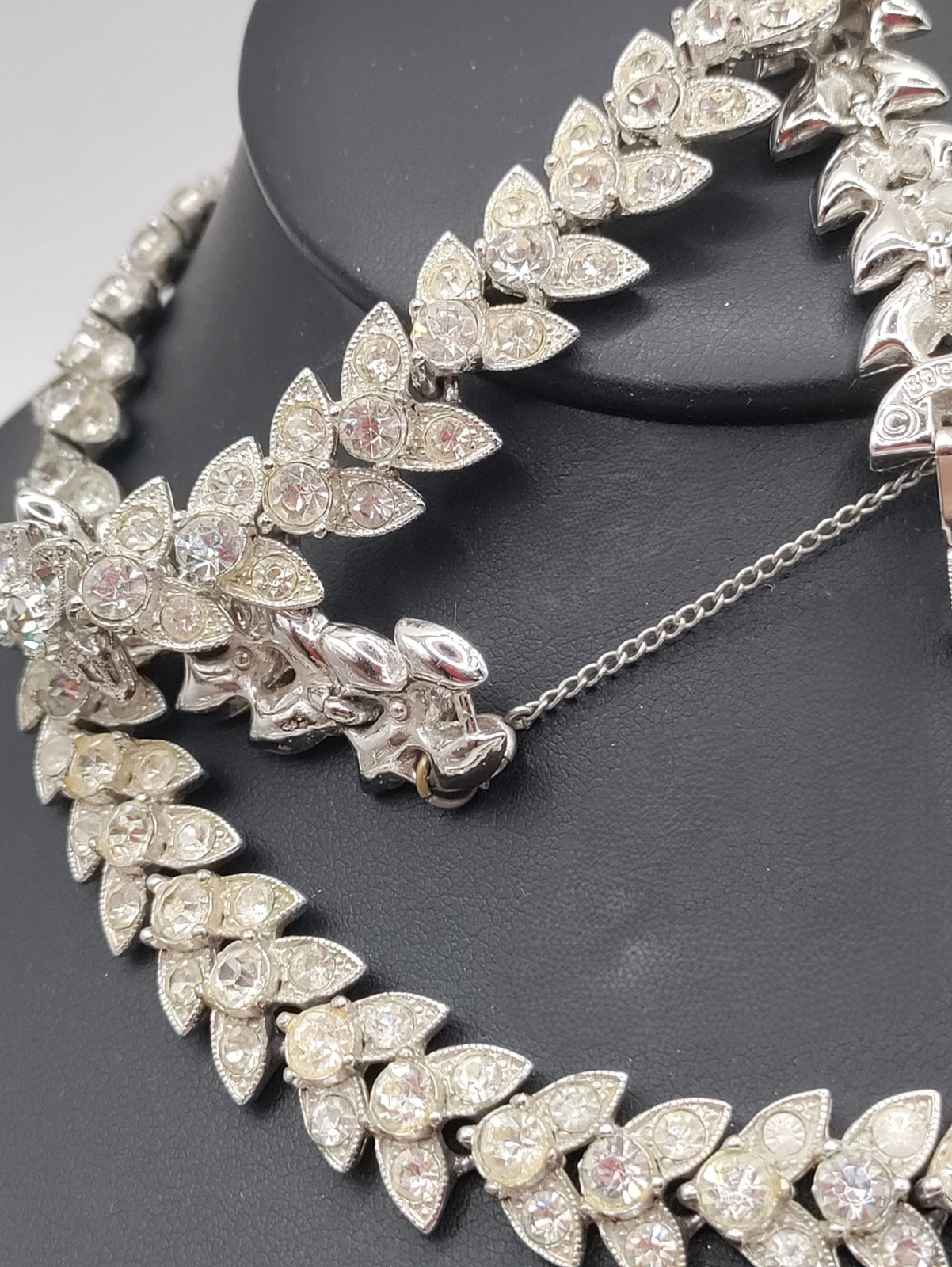 Bogoff Rhinestone Necklace & Bracelet. - image 5