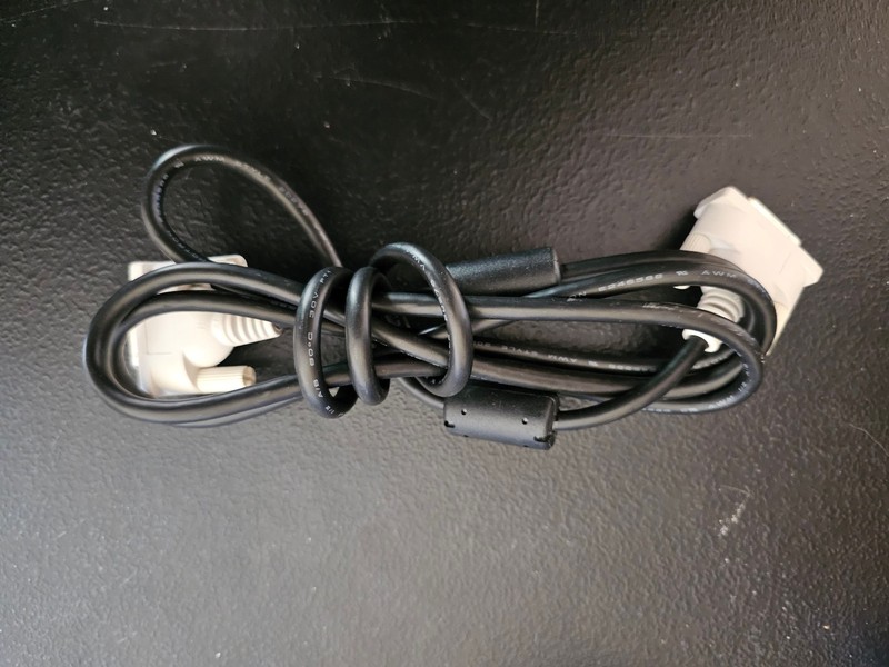 DVI Port to DVI Port Monitor/Video Cable - 6ft - White