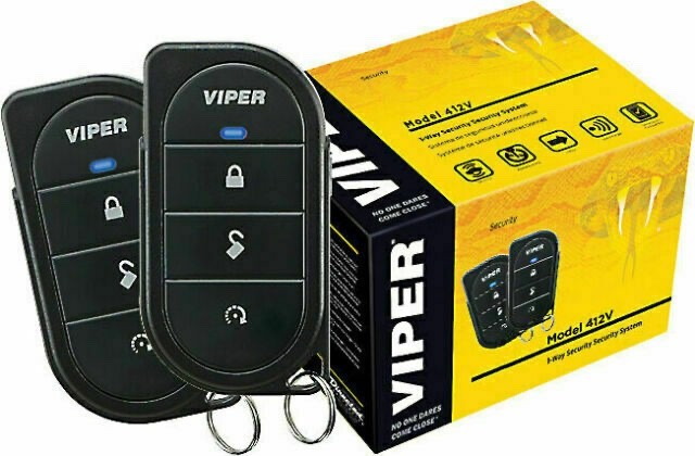 DEI Viper 412V 1-Way Keyless Entry System — 2 Remotes, 1/4 Mile Range